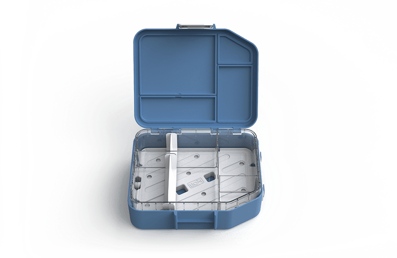 Boxi Lunchbox with ice panel - Blueberry Jam